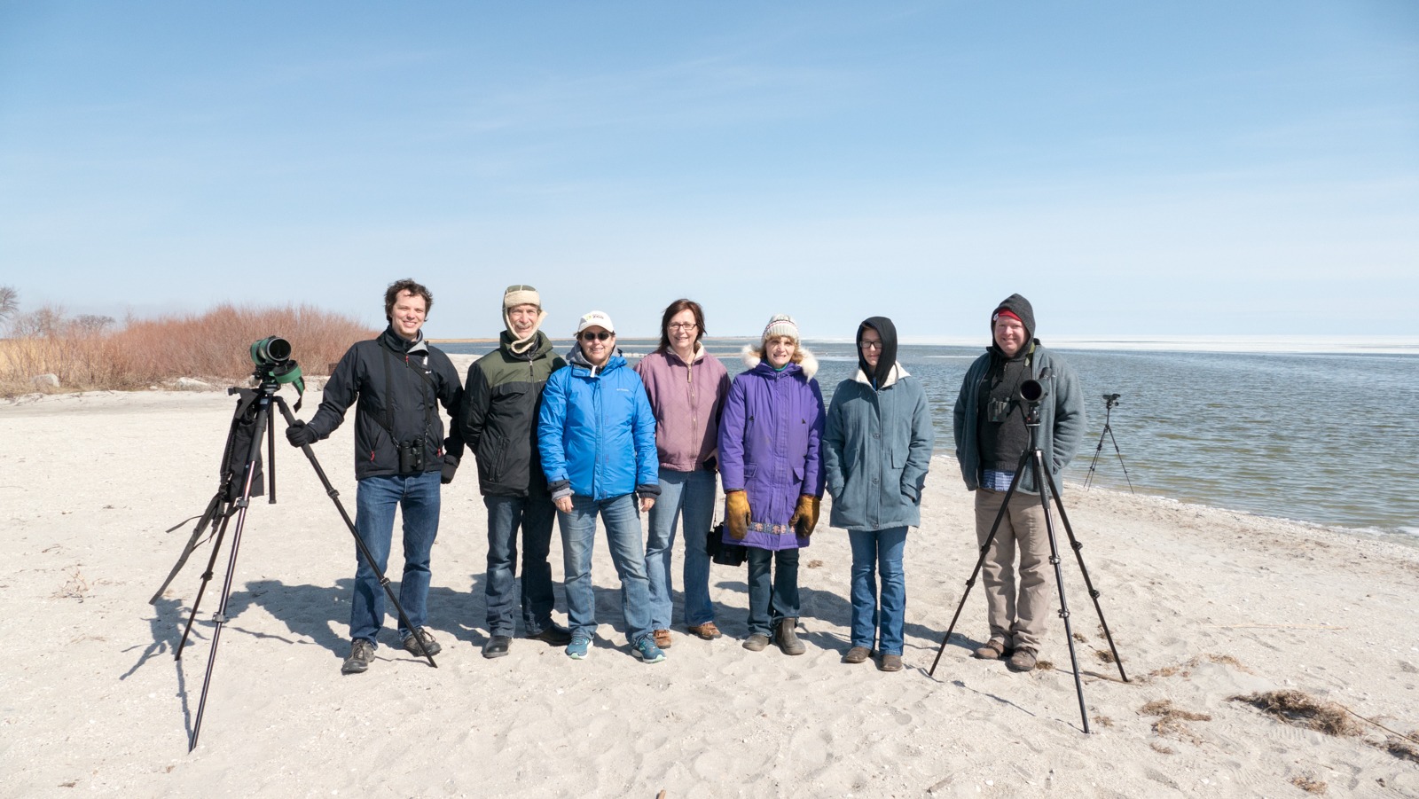 Grade 10 students from Beaulieu Memorial School, Sandy Bay First Nation learned about Western Grebes, a species of Special Concern in Canada, and other bird species found at the Sandy Bay Marshes Important Bird and Biodiversity Area thanks to the Baillie Fund