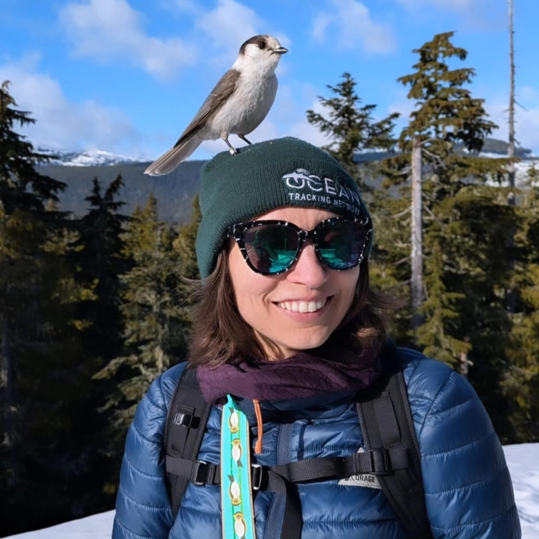 Michelle Saunders, an Inuk biologist and researcher with the Nunatsiavut government, stands near the shoreline at Basecamp, located near Torngat Mountains National Park. “I take a holistic approach to my research, which means that the land, water, animals and people are interconnected. I don’t study biology for the sake of studying biology,” she continues. “I study what is important to Nunatsiavut communities, like the health of marine life and how it is impacting our food.”